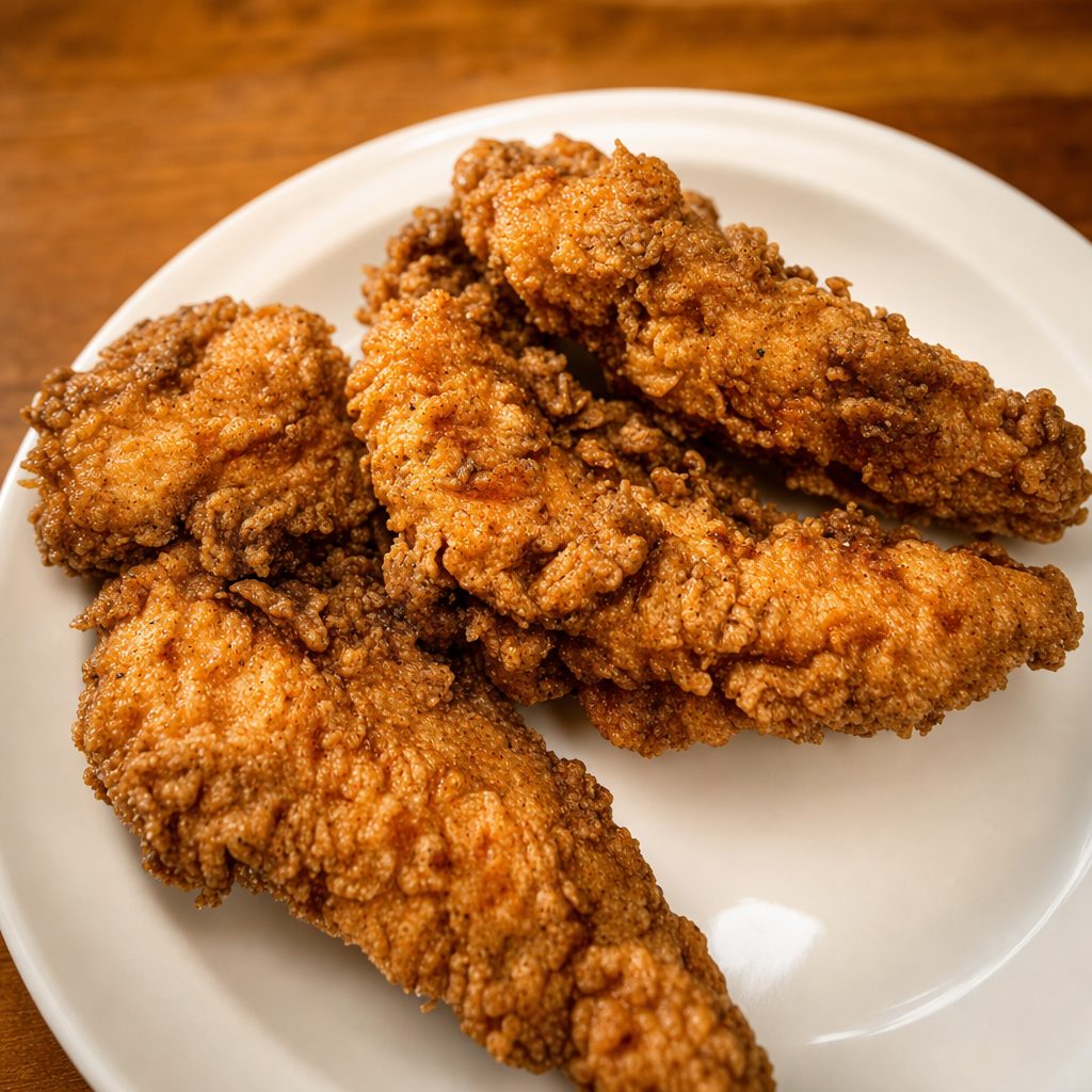 Kids Chicken Strips.