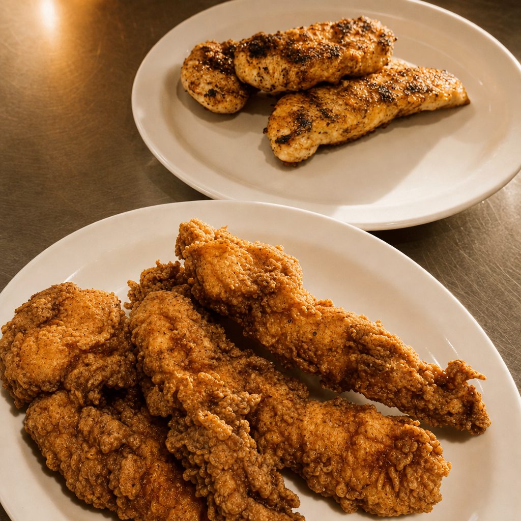 Chicken Strips Platter.